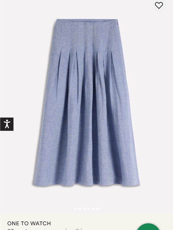 Boden Dresses & Skirts - Boden Blue Pleated Maxi Skirt